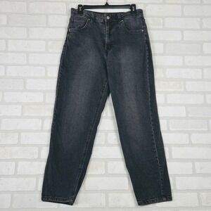 Wild Fable Girls Size‎ 10 (14-16) Black High Rise Mom Jeans